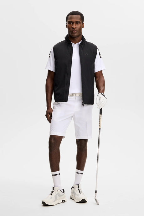 J.LINDEBERG Vent Golf Shorts – Men’s Lightweight Performance – White