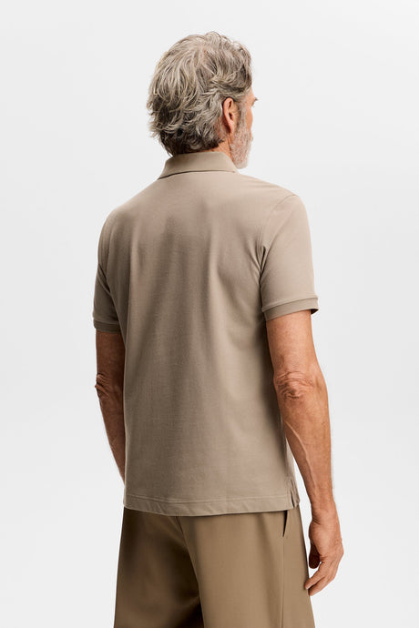 J.LINDEBERG Verse Polo Shirt - Men’s Regular Fit - Brindle