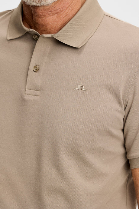 J.LINDEBERG Verse Polo Shirt - Men’s Regular Fit - Brindle