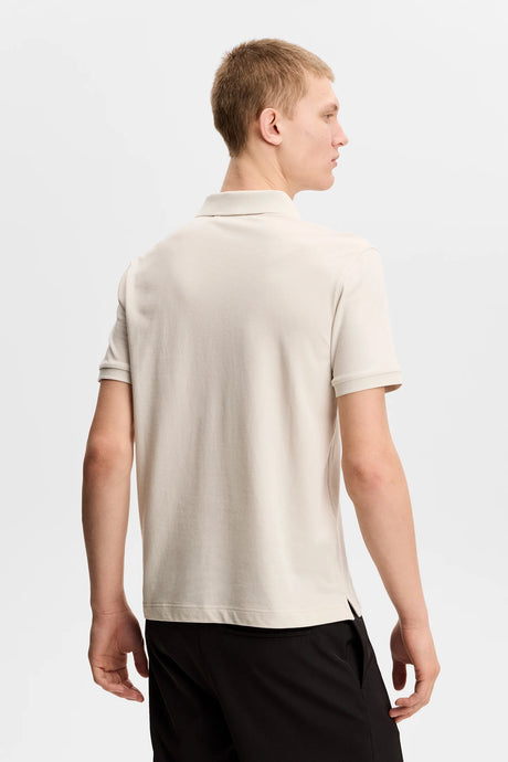 J.LINDEBERG Verse Polo Shirt - Men’s Regular Fit - Moonbeam