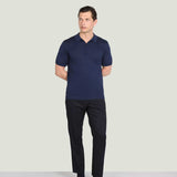 JOHN SMEDLEY Adrian Polo Shirt – Sea Island Cotton – French Navy
