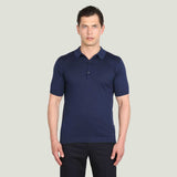 JOHN SMEDLEY Adrian Polo Shirt – Sea Island Cotton – French Navy