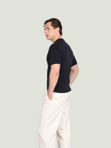 JOHN SMEDLEY Adrian Polo Shirt – Sea Island Cotton – Midnight