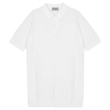 JOHN SMEDLEY Adrian Polo Shirt – Sea Island Cotton – White