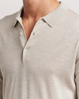 John Smedley Belper in Grey Fleece — view 5
