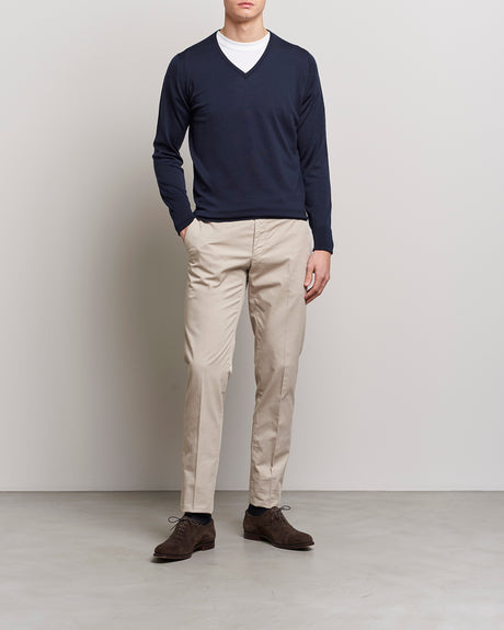 John Smedley Bobby in Midnight — view 2