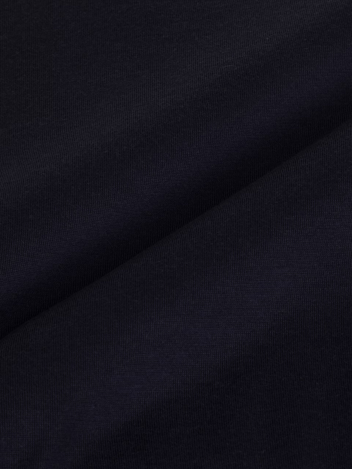 JOHN SMEDLEY Caverhill Long Sleeved Polo Shirt – Extra Fine Merino Wool – Midnight