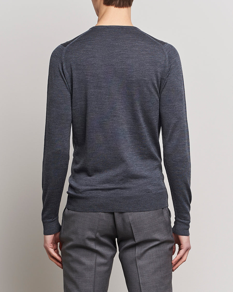 John Smedley Lundy in Charcoal — view 4