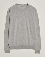 John Smedley Lundy in Nimbus Grey — product front