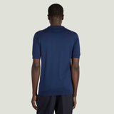 JOHN SMEDLEY Noah Polo Shirt – Sea Island Cotton – French Navy