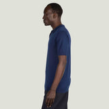 JOHN SMEDLEY Noah Polo Shirt – Sea Island Cotton – French Navy