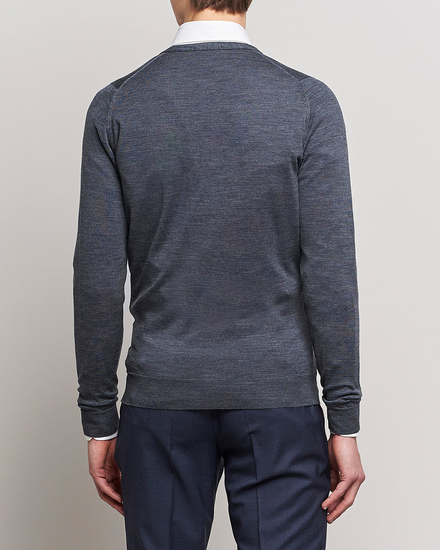 John Smedley Petworth in Charcoal — view 4