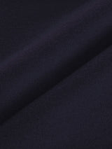 JOHN SMEDLEY Tapton Quarter Zip – Extra Fine Merino Wool – Midnight