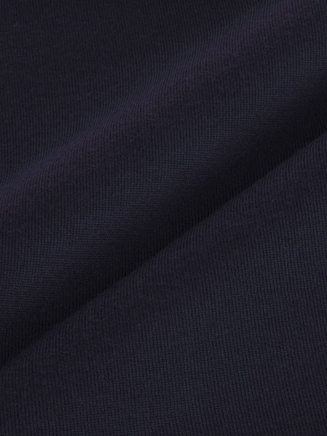 JOHN SMEDLEY Tapton Quarter Zip – Extra Fine Merino Wool – Midnight