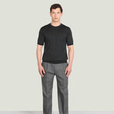 JOHN SMEDLEY Torin T-Shirt – Sea Island Cotton – Black