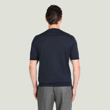 JOHN SMEDLEY Torin T-Shirt – Sea Island Cotton – Midnight