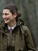 seeland kerry shooting shirt womens estate blue pine green check gallery image 5