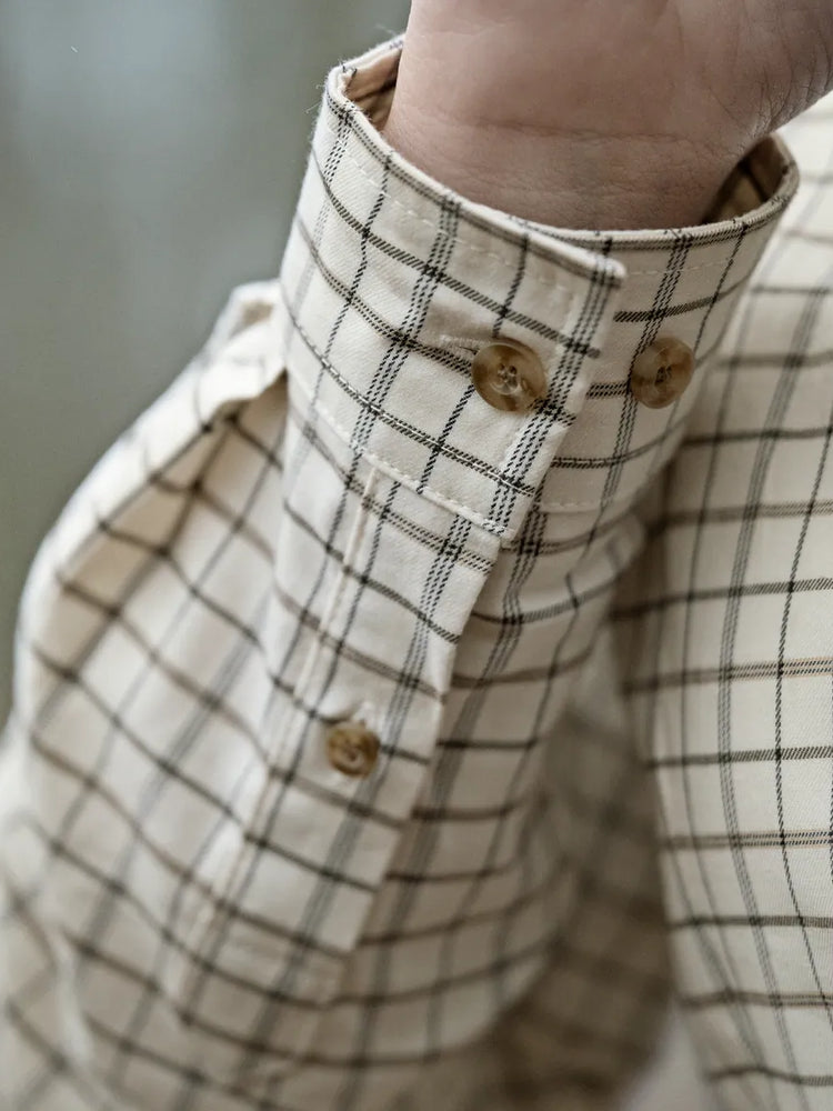 seeland kerry shooting shirt womens estate blue pine green check gallery image 7
