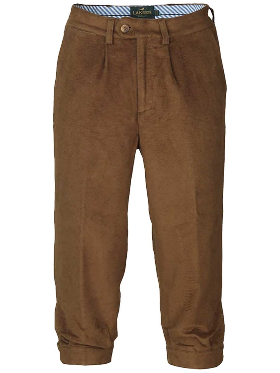 LAKSEN Belgravia Moleskin Breeks - Men's - Bronze