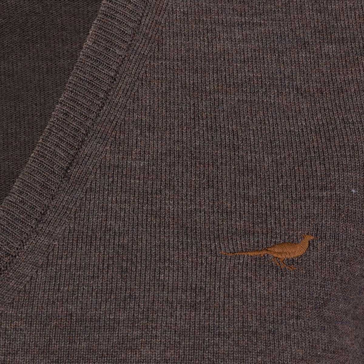 LAKSEN Camilla V-Neck Sweater - Women's - Chocolate