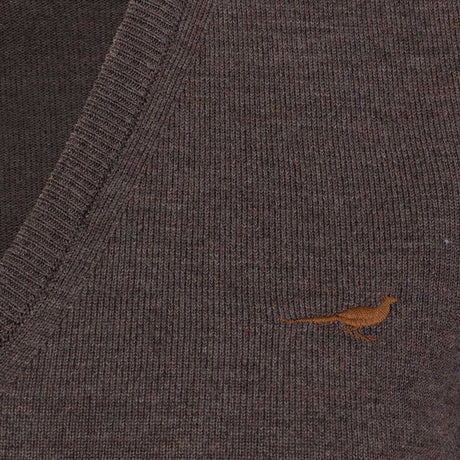 LAKSEN Camilla V-Neck Sweater - Women's - Chocolate