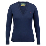 LAKSEN Camilla V-Neck Sweater - Women's - French Blue