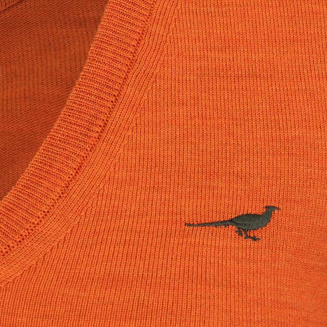 LAKSEN Camilla V-Neck Sweater - Women's - Orange
