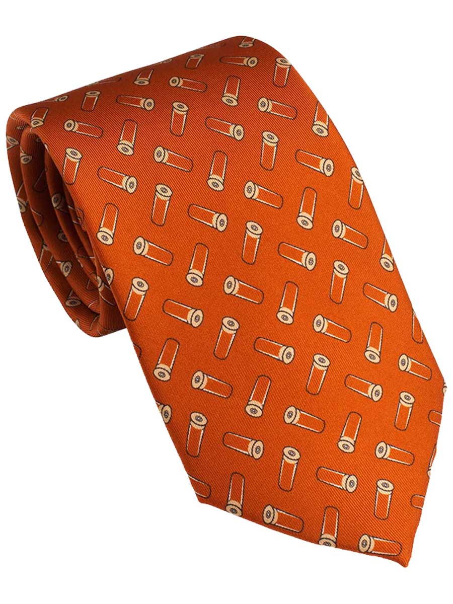 LAKSEN Cartridge Silhuette Tie - Orange