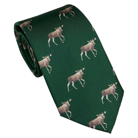LAKSEN Elk Tie - British Racing Green