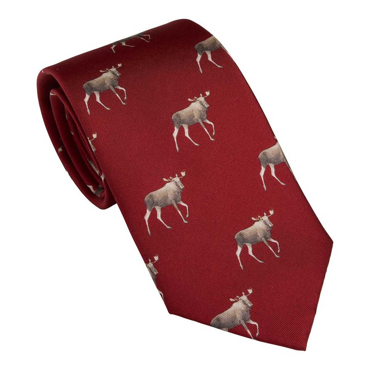 LAKSEN Elk Tie - Vintage Red