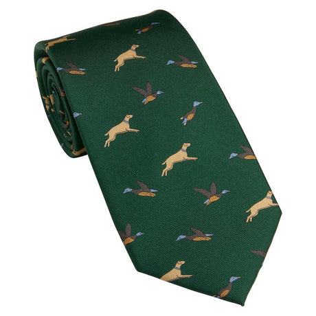 LAKSEN Game Tie - British Racing Green