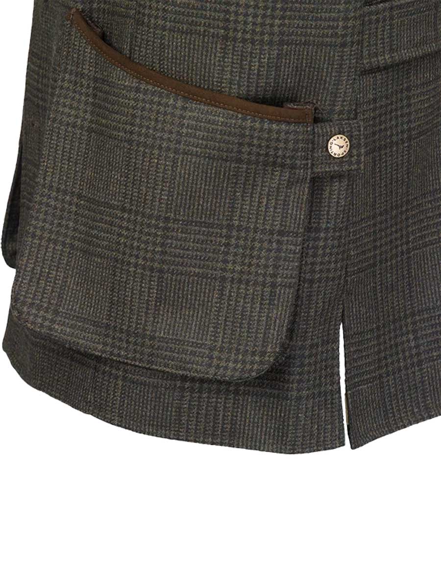 LAKSEN Mulland Shooting Waistcoat - Men's - Willow