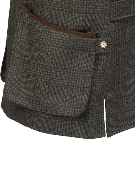 LAKSEN Mulland Shooting Waistcoat - Men's - Willow