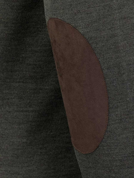 LAKSEN Sussex V-Neck Merino Sweater - Mens - Loden Green