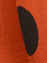 LAKSEN Sussex V-Neck Merino Sweater - Mens - Orange