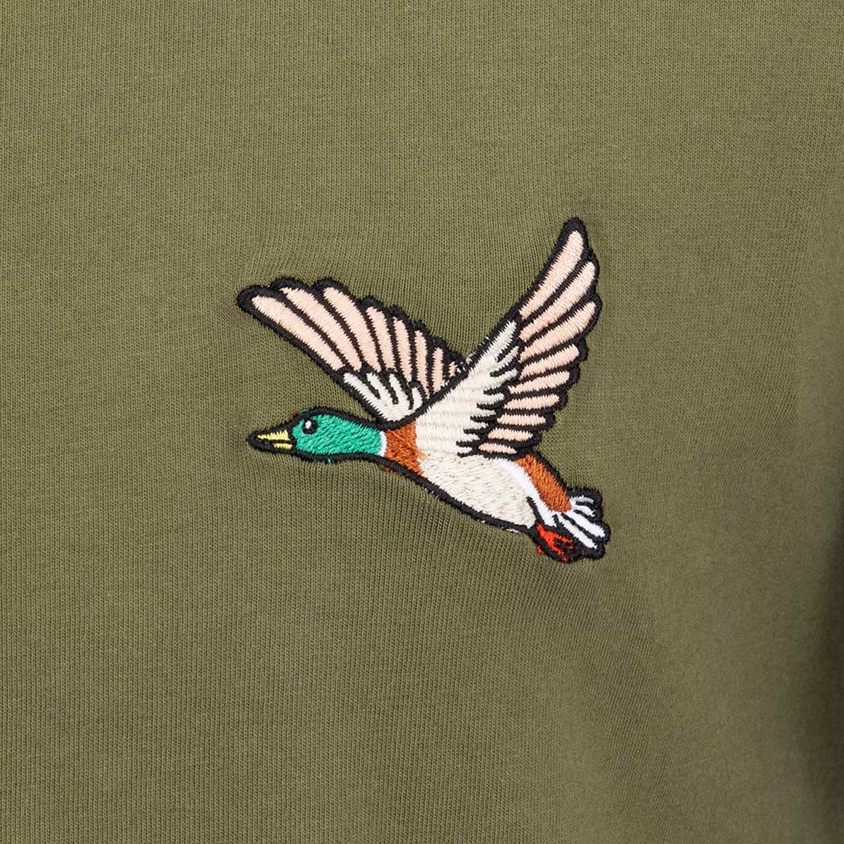 LAKSEN True Duck Logo T-Shirt - Men's - Olive