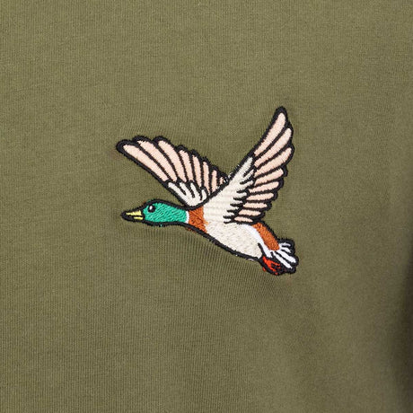 LAKSEN True Duck Logo T-Shirt - Men's - Olive