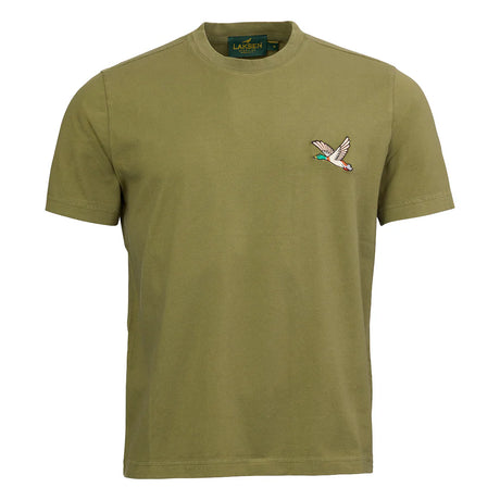 LAKSEN True Duck Logo T-Shirt - Men's - Olive