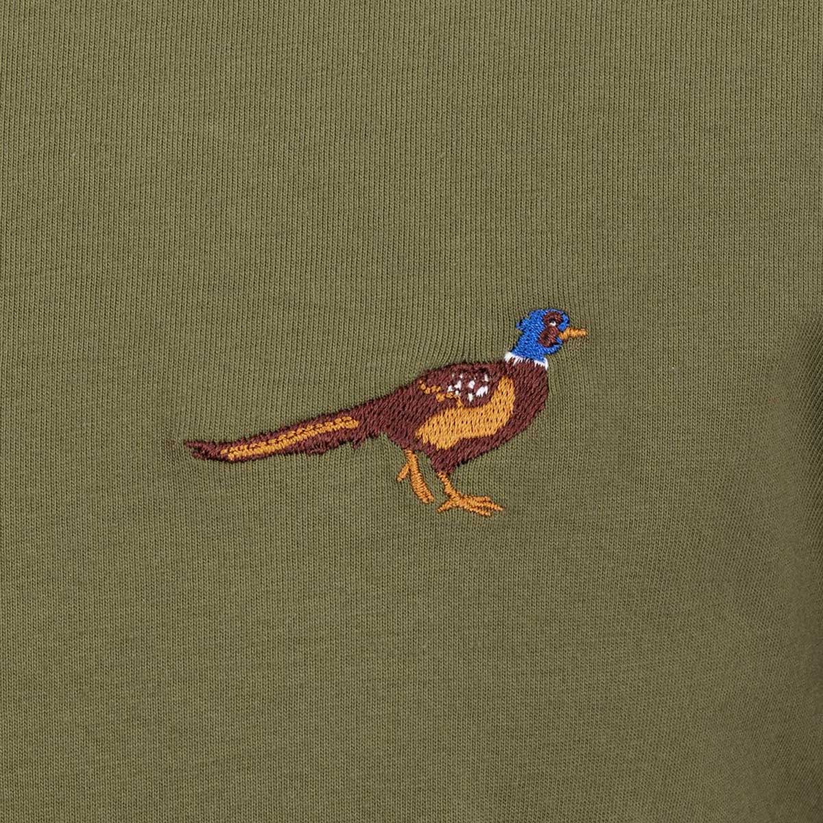 LAKSEN True Pheasant Logo T-Shirt - Men's - Olive