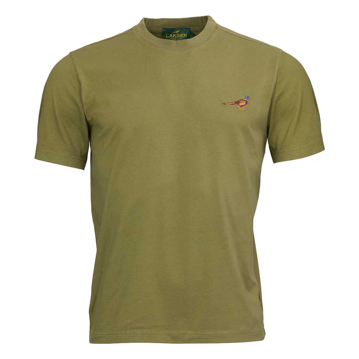 LAKSEN True Pheasant Logo T-Shirt - Men's - Olive