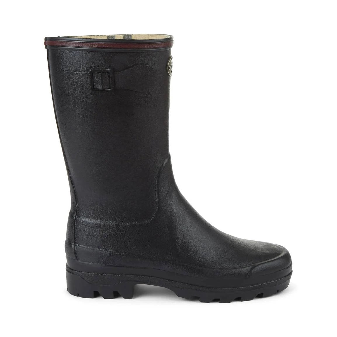 LE CHAMEAU Boots - Ladies Giverny Jersey Lined Bottillon - Black