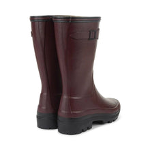 Load image into Gallery viewer, LE CHAMEAU Boots - Ladies Giverny Jersey Lined Bottillon - Cherry Red
