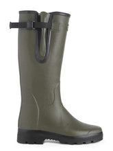 Load image into Gallery viewer, LE CHAMEAU Vierzon Boots - Mens Jersey Lined - Dark Green
