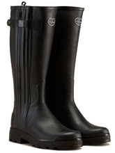 Load image into Gallery viewer, LE CHAMEAU Chasseur Boots - Mens Leather Lined Full Zip - Black
