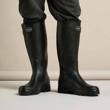 Load image into Gallery viewer, LE CHAMEAU Chasseur Boots - Mens Neoprene Lined Full Zip - Black
