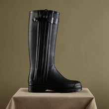 Load image into Gallery viewer, LE CHAMEAU Chasseur Boots - Mens Neoprene Lined Full Zip - Black
