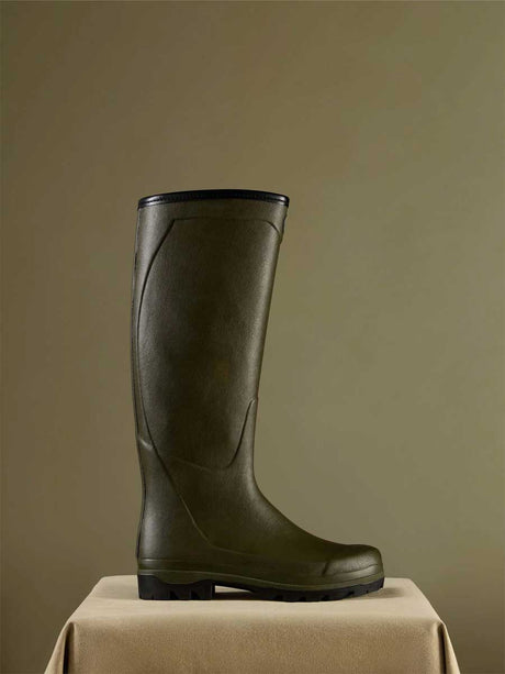 LE CHAMEAU Country Cross Boots - Mens Jersey - Dark Green