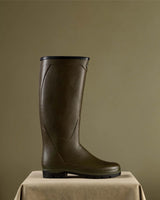 LE CHAMEAU Country Cross Boots - Mens Neoprene - Dark Green