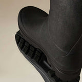 LE CHAMEAU Giverny Boots - Ladies Jersey Lined Bottillon - Black