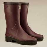 LE CHAMEAU Giverny Boots - Ladies Jersey Lined Bottillon - Cherry Red